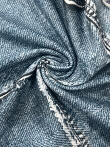 EMERY ROSE Women's Fitted Cropped Camisole - Blue - View 4