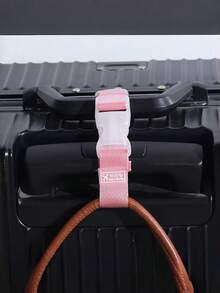 1 Pack Colorful Adjustable Luggage Strap Quick Release Buckle Portable Travel Accessory Car Outdoor Trip Vacation Secure Strong Durable Universal Fit - one size fits all - View 7