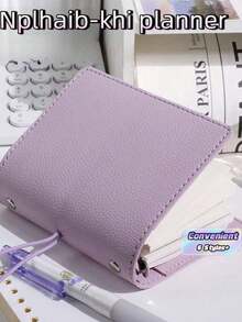 1 buah Sampul Notebook Isi Ulang M5 - Tekstur Kulit PU dengan Tali Portabel, Halaman Kosong yang Dapat Diisi Ulang, Notebook yang Dapat Digunakan Kembali, Cocok untuk Perjalanan, Ideal untuk Pecinta Buku Harian dan Pencatatan Kreatif Harian - Buku catatan kosong - View 1