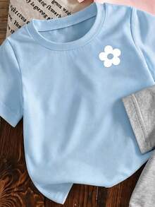 Young Girls T-Shirts - Light Grey - View 4