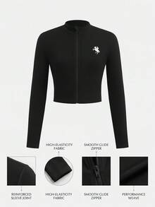 SHEIN 青少年女孩日常休閒多件套裝 粉色與黑色 2件式夾克 秋冬穿搭 - 彩色 - 查看 2