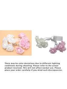 1PC Rose Decor String Light - multicolor - View 5