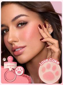 SHEGLAM Cutie Paw 印章腮紅-001 Love Cake 持久輕盈粉狀腮紅棒 品牌美妝化妝品 適合女士與女孩 - 001 Love Cake - 查看 8