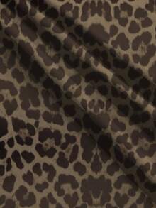 IslaSuriya Women's Leopard Print Woven Long Pants - Multicolor - View 4