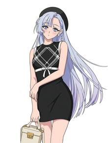 FRIFUL 女款圓領蝴蝶結裝飾休閒日常針織洋裝 夏季 - 黑色 - 查看 9