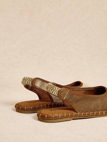 Rosivie Women's Versatile Fashion Flat Shoes For Daily Wear - Khaki - View 5