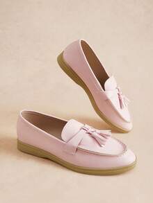 Rosivie Women's Casual Flat-Bottomed Sports Casual Shoes Specially Designed For Christmas - Pink. - View 4