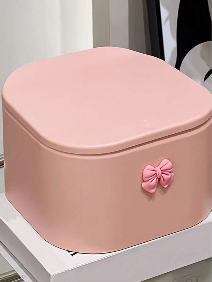 Zazumi Girl's Hair Accessories Storage Box, Headband Storage Box, Headbands, Hair Ribbons, Cotton Swab Storage Box, Bathroom Container Hair Clip Holder With Lids, Kitchen, Home Storage Boxes - View 1
