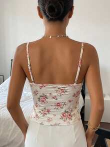 DAZY 女款純色修身休閒度假夏季背心 - 彩色 - 查看 2