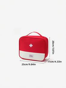 Large Capacity Portable Medicine Box - Durable Cloth, Compact Travel Bag For Home, First Aid, And Emergency Use - Empty Bag, No First Aid Accessories Included For Emergency Kit Bag - View 4