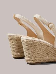 Styleloop Women's Wedge & Platform Shoes, Bohemian, Beach Vacation, Western Wind, Summer Wear, Travel Essentials - Off-white - View 4