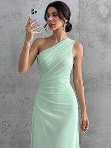 Women Short Dresses - 綠色 - 查看 6