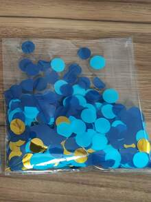 1000/2000/5000颗彩色圆形纸屑，桌面装饰派对用品，适用于家庭、酒店、生日派对、节日及各种场合，可增强节日气氛，带来视觉享受，可放入气球内或撒在空中以增强视觉效果，也可用于婚礼装饰。 - 彩色 - 查看 13