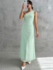 Women Short Dresses - 綠色 - 查看 8