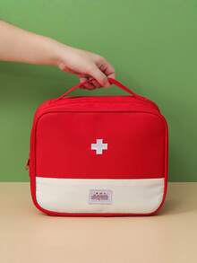 Large Capacity Portable Medicine Box - Durable Cloth, Compact Travel Bag For Home, First Aid, And Emergency Use - Empty Bag, No First Aid Accessories Included For Emergency Kit Bag - View 7