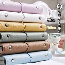 1 buah Sampul Notebook Isi Ulang M5 - Tekstur Kulit PU dengan Tali Portabel, Halaman Kosong yang Dapat Diisi Ulang, Notebook yang Dapat Digunakan Kembali, Cocok untuk Perjalanan, Ideal untuk Pecinta Buku Harian dan Pencatatan Kreatif Harian - Buku catatan kosong - View 9