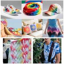 30ml 5/8 Colors Tie-Dye Powder Set, Suitable For Fabric, Textile And Clothing Dyeing, Multipurpose Pigment For Clothing Renewal And Diy Crafts - Multicolor - View 3