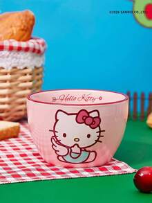 HELLO KITTY AND FRIENDS | Joivida 1個 X Joivida 陶瓷碗，提供兩種款式：粉色杯或藍色杯，裝飾性水果碗，適用於居家廚房、餐廳，適合盛裝零食、糖果、甜點、沙拉、收納，適合婚禮、宴會、生日的可愛禮物 - 彩色 - 查看 13