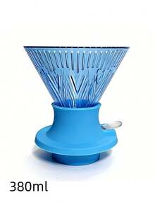 Smart Coffee Filter Cup Reusable Dripper, Multi-Purpose Brewer For Coffee Tea Juice, V01/V02 For Home Kitchen Barista Outdoor Use. - Black - View 12