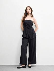 CUCCOO BIZCHIC 女款優雅時尚通勤休閒度假四季舒適平底鞋 - 黑色 - 查看 6