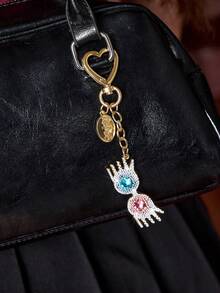 HARRY POTTER X SHEIN 金合金金吊墜，禮物，返校季節 - 混色 - 查看 6