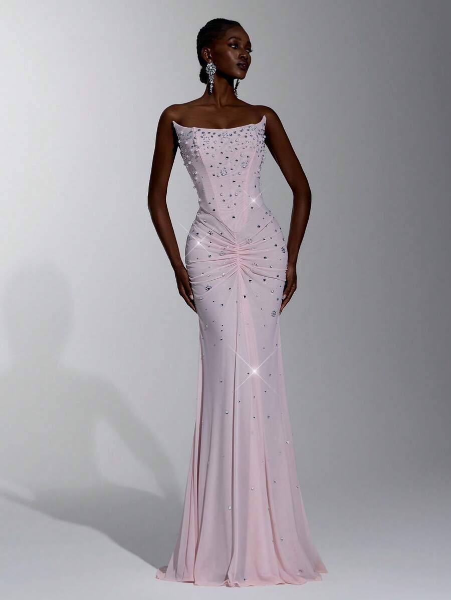 Elitara Elegant Queen Formal Party Gala Dinner Rehearsal Bridal Getting ...