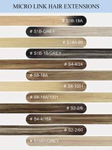 微環接髮 14-18 吋 S18A-60 色，隱形微環珠搭配魚線，無需黏膠，順滑柔軟絲綢直髮，萬聖節聖誕女性禮物，適合髮量稀疏者，易造型日常配戴 - S18A-60 - 查看 11