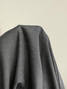 Elamini 女款腰綁帶掛脖上衣與長褲休閒街頭 Y2K 牛仔套裝 外出度假 炭灰色 夏季 - 灰色 - 查看 7