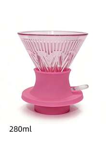 Smart Coffee Filter Cup Reusable Dripper, Multi-Purpose Brewer For Coffee Tea Juice, V01/V02 For Home Kitchen Barista Outdoor Use. - Black - View 11