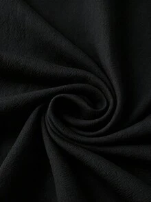 Balvessa 女款棉質刺繡V領鈕扣裝飾雙肩帶背心，黑色花卉，度假休閒夏日鄉村風波希米亞風 - 黑色 - 查看 4
