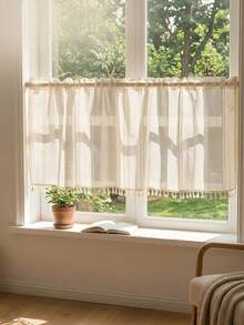 Cirelle Japanese-Style Cotton Household Double-Sided Curtain Partition For Doors - multicolor - View 12