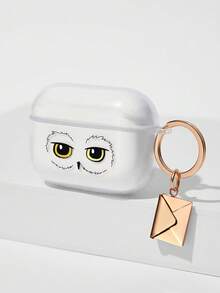 HARRY POTTER X SHEIN 藍牙耳機保護套，附金屬吊飾信封吊飾，適用於 iPod - 彩色 - 查看 2