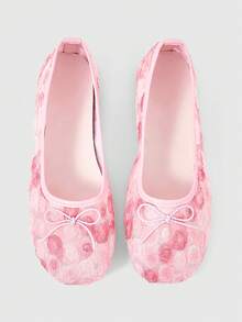 粉色+立體花朵