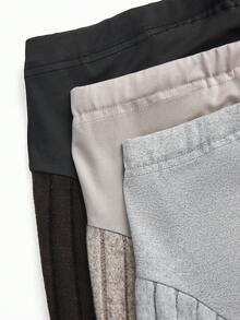 Modmama Legging Hamil Kasual Serbaguna Warna Polos Model Flare - MultiWarna - View 6