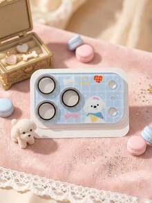 Zazumi 360° Fully-Coverage IP Camera Lens Protection Cover, 9H Hard Glass Lens Film, With Glittering Diamond Frame And Cute Cartoon Patterns, Scratch-Resistant And High-Definition Transparent Lens Cover, Suitable For IP 17 Pro Max. It Is The Perfect Birthday And Holiday Gift For Friends, Family, IP Users And Those Who Love Cute Culture.Spring To Summer - lens film - View 13