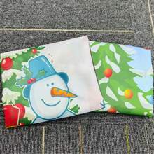 1件裝聖誕主題派對背景布，適用於聖誕派對裝飾，210*150/150*100/100*75 cm，適合居家裝飾、臥室、客廳、攝影工作室、直播場地裝飾、聖誕派對 - 聖誕節 - 查看 4