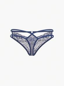 Bisouelle 3 gói Quần lót ren hoa gợi cảm - Nhiều màu - Xem 4