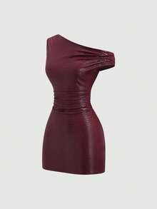 lady prom dress Plus-Size Long with Beads Norma Kamali SLEEVELESS LOW Color:Black Dedaun Brown Dresses