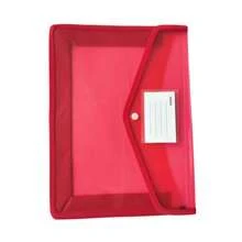 Expandable Plastic File Folder With Snap-Closure Transparent Envelope Pocket, No Dividers, Large Capacity, Multi-Color Options, Suitable For A4/Letter Size (Random Color) - Multicolor - View 16