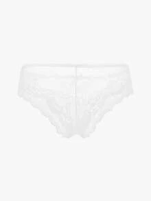 Bisouelle 3pcs Set Solid Color Lace Bralette & Bikini Panty Lingerie Set (No Wire Bra, Triangle Panty)For Summerfor Summer - Multicolor - View 12