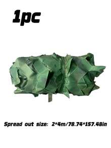 Camouflage Net Tent Canopy Used For Hunting Blinds, Camping, Party Decoration, Car Cover Shelters. Camouflage Net, Party Decoration, Sunshade Fence Net, Lightweight, Large Roll, Mesh, Perfect For Camping, Photography, Car Cover, Outdoors. - 1PC - View 10