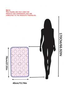 Alfombrilla de Planchado Plegable y Portátil - Impermeable, Aislante Térmico, Resistente a Altas Temperaturas para Viajes y Uso Doméstico, Decoración de Cocina, Artículos del Hogar, Regalo del Día de la Madre, Decoración de Dormitorio, Jardín, Decoración de Cocina, Verano, Playa, Artículos Esenciales de Viaje, Decoración de Habitación, Esponjoso - Ver 4
