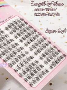 LIMEIKAI 120pcs Self-Adhesive Cartoon Style Sunflower False Eyelashes, Reusable To Enlarge Eyes - C.. - View 4