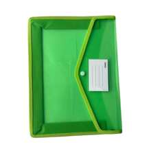 Expandable Plastic File Folder With Snap-Closure Transparent Envelope Pocket, No Dividers, Large Capacity, Multi-Color Options, Suitable For A4/Letter Size (Random Color) - Multicolor - View 13
