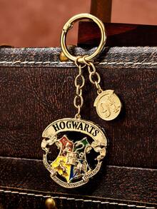 HARRY POTTER X SHEIN 金合金金色包包吊飾，禮物，返校季 - 彩色 - 查看 6
