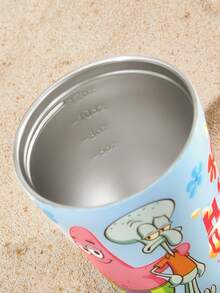 SpongeBob SquarePants | SHEIN 360 ml / 12 oz 防漏不鏽鋼便攜隨行杯 - 藍色 - 查看 5