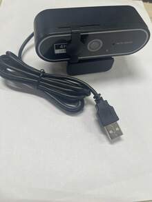 USB Webcam With Auto Focus And Privacy , Plug And Play, Compatible With PC/Laptop,  Live  And Remote Work - Multicolor-W6 - View 7