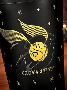 HARRY POTTER X SHEIN 360 Ml / 12 Oz 防漏不鏽鋼，方便攜帶，便攜式杯子 - 黑色 - 查看 8