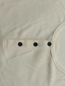 Manfinity Homme 春夏新款休閒戶外男士運動服套裝，柔軟舒適面料，可機洗，適合健身、戶外運動與日常休閒穿著，可作為男士生日禮物 - 米色 - 查看 6