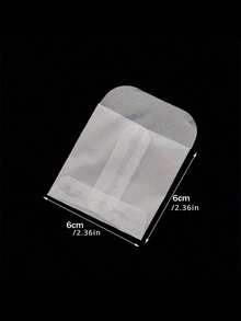 50/10pcs Semi-Transparent Mini Jewelry Envelopes, Self-Sealing Paper Bags, Suitable For Rings, Necklaces, Earrings, Seed Storage And Coin Protection, Coin Collection | Transparent Packaging | Self-Sealing Envelopes - multicolor - View 3